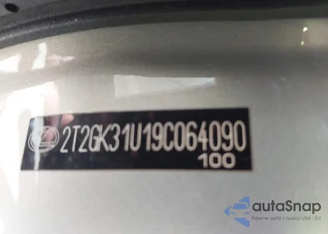 2009 Lexus Rx 350 from USA, damaged, VIN 2T2GK31U19C064090